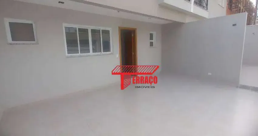 Sobrado com 3 dormitórios à venda, 90 m² por r$ 670.000,00 - vila pires - santo andré/sp