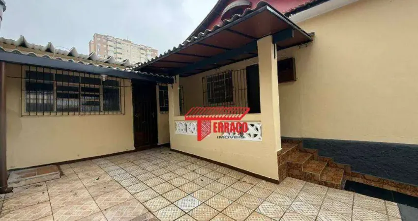 Casa com 2 dormitórios para alugar, 247 m² - Vila Humaitá - Santo André/SP
