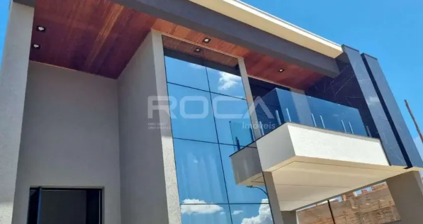 Moderna casa de luxo com 3 suítes em alphaville - ribeirão preto
