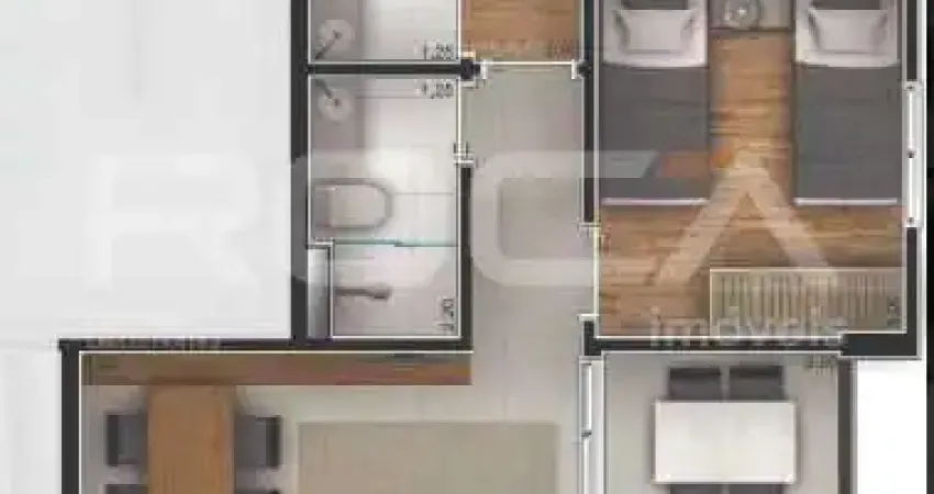 Apartamento com 2 quartos à venda na Avenida Luiz Eduardo Toledo Prado, Vila do Golf, Ribeirão Preto