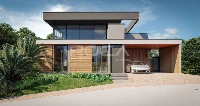 Casa de luxo na Vila do Golf com 4 suítes e 4 garagens em Ribeirão Preto