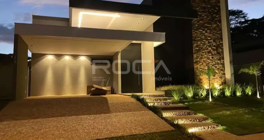 Casa alto padrão à venda 3 suítes no residencial e empresarial alphaville em ribeirão preto.
