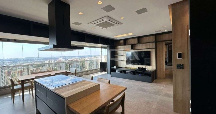 Apartamento de alto padrão com 1 quarto no Jardim Botânico, em Ribeirão Preto.