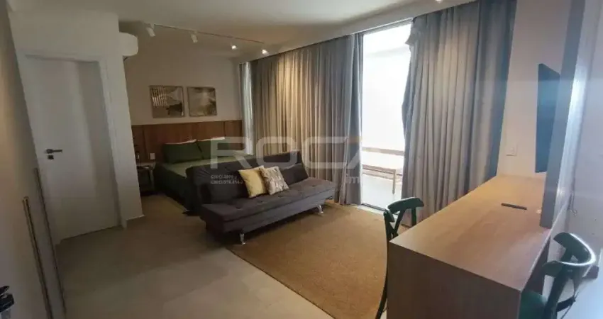 Apartamento studio mobiliado para locação no jardim santa ângela, em ribeirão preto.