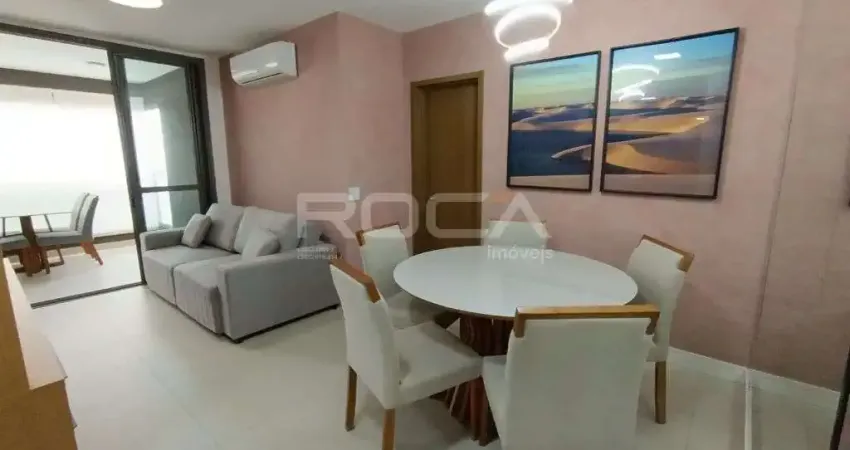 Apartamento mobiliado com 3 quartos alto padrão para alugar no jardim olhos d'água