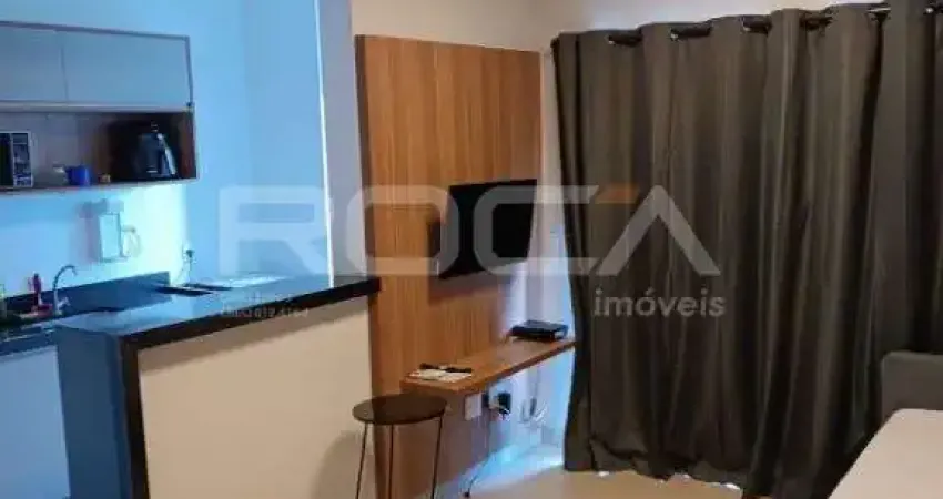 Apartamento mobiliado com 01 quarto para alugar no Jardim Recreio, Ribeirão Preto.