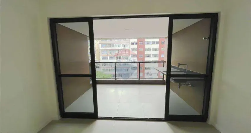 AP Quarto e sala, 47,5 m² - 3º andar - varanda - piscina no Rooftop - vista deslumbrante para o mar da barra, completa estrutura de lazer