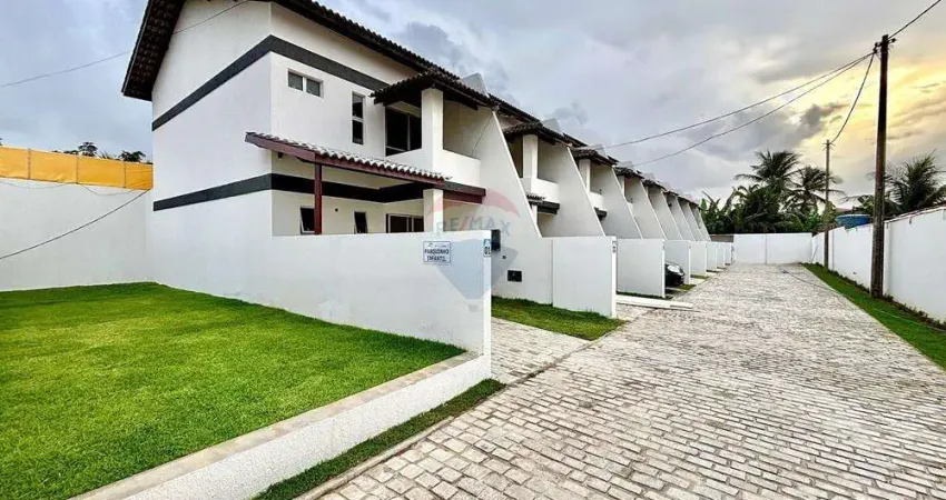 Casa duplex nova na praia do flamengo - 3/4 com suite, condominio fechado