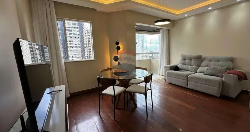 Apartamento 2/4,  80m²,  1 suíte, infraestrutura completa, portaria 24h com clausura, móveis planejados , cortinas de linho sob medida,  na graça!