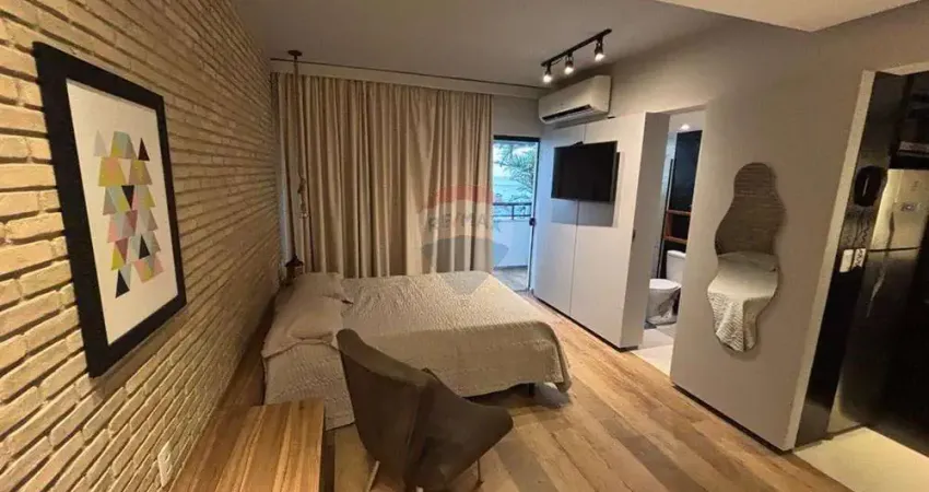 Studio master para locação na ladeira da barra, vista mar total, 1 vaga de garagem, portaria 24h