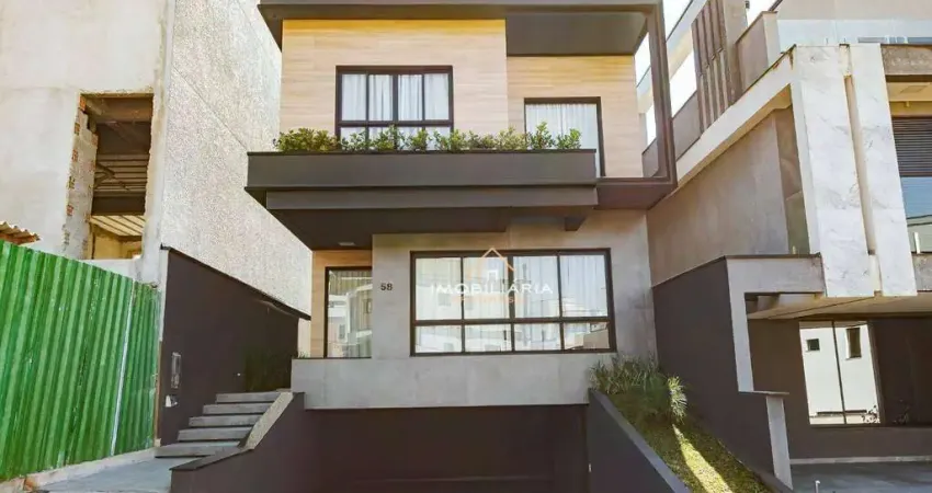 Casa com 3 dormitórios à venda, 191 m² por r$ 1.390.000,00 - santa cândida - curitiba/pr