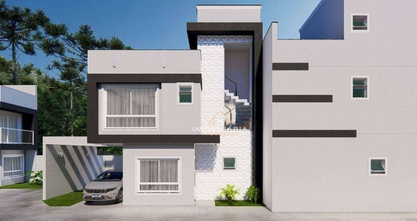 Sobrado com 3 dormitórios à venda, 120 m² por R$ 720.000,00 - Uberaba - Curitiba/PR
