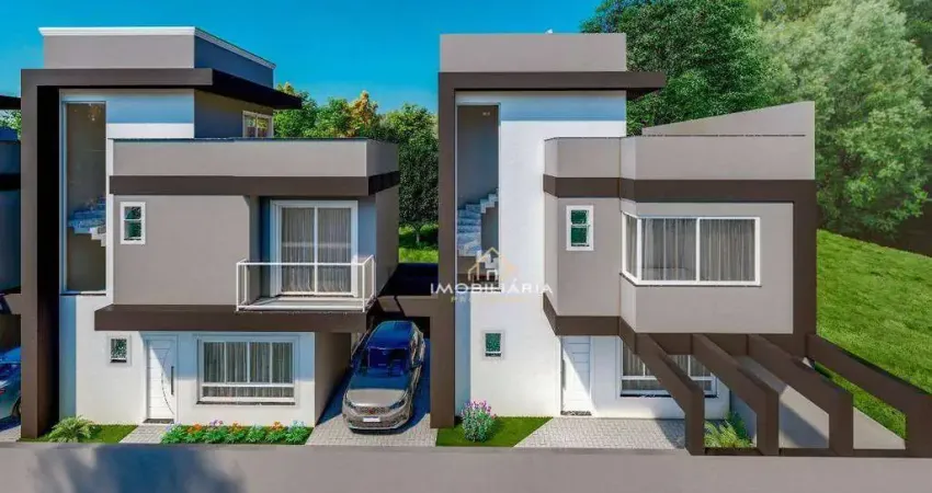 Sobrado com 3 dormitórios à venda, 120 m² por R$ 749.000,00 - Portão - Curitiba/PR