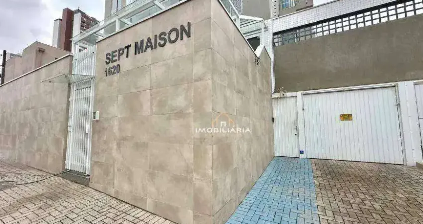 Apartamento com 1 dormitório para alugar, 35 m² por R$ 2.200/mês - Alto da XV - Curitiba/Paraná