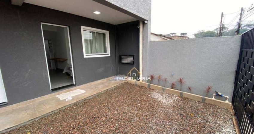 Kitnet com 1 dormitório para alugar, 27 m² por R$ 1.669/mês - Capão Raso - Curitiba/PR