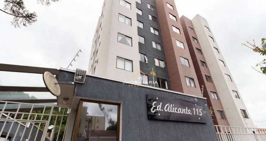 Apartamento com 1 dormitório para alugar, 40 m² por R$ 2.595/mês - Portão - Curitiba/PR