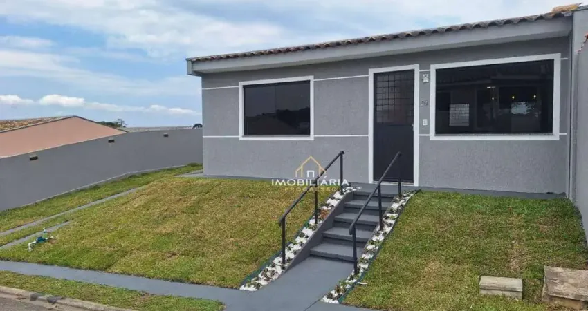 Casa com 2 dormitórios à venda, 210 m² por r$ 320.000 - parque do embu - colombo/pr