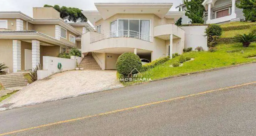 Casa com 4 dormitórios, 431 m² - venda por r$ 3.300.000,00 ou aluguel por r$ 17.666,25/mês - taboão - curitiba/pr