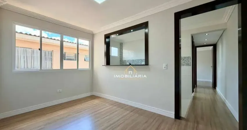 Apartamento de 42m2 com 2 dormitórios à venda, 42 m² por r$ 209.000 - colônia rio grande - são josé dos pinhais/pr