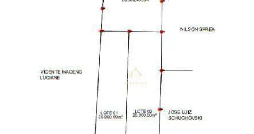 Terreno à venda, 20000 m² por r$ 1.700.000 - ferraria - campo largo/pr