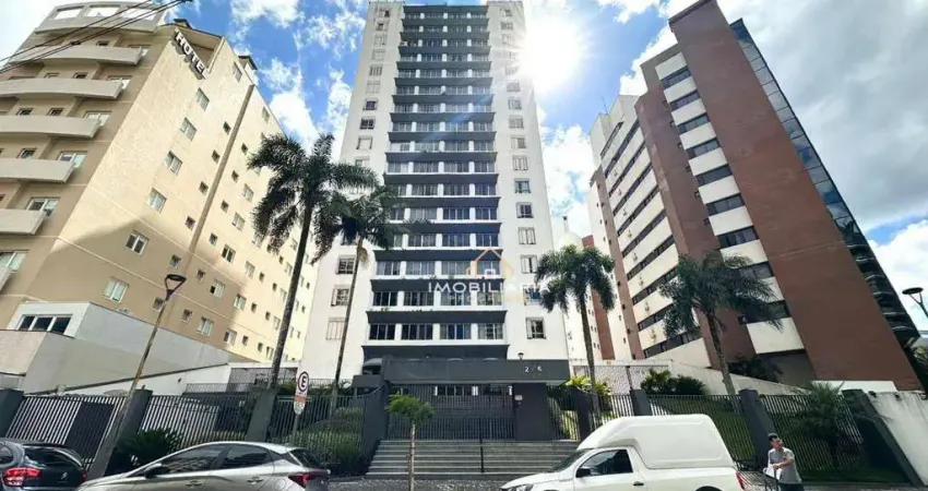 Apartamento com 4 dormitórios para alugar, 125 m² por r$ 7.570/mês - batel - curitiba/pr