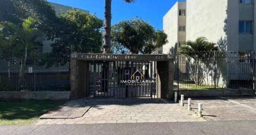 Apartamento com 2 dormitórios para alugar, 51 m² por R$ 2.330,00/mês - Novo Mundo - Curitiba/PR
