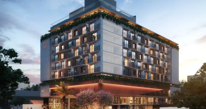 Flat cabo com 1 e 2 quartos entrada de 10%. a 3 minutos da orla cabo branco