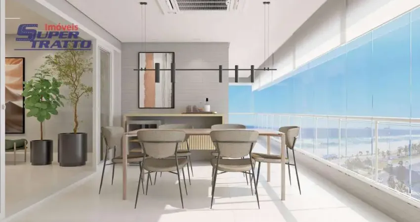 Apartamento com 3 dormitórios à venda, 133 m² por R$ 1.784.620,00 - Canto do Forte - Praia Grande/SP