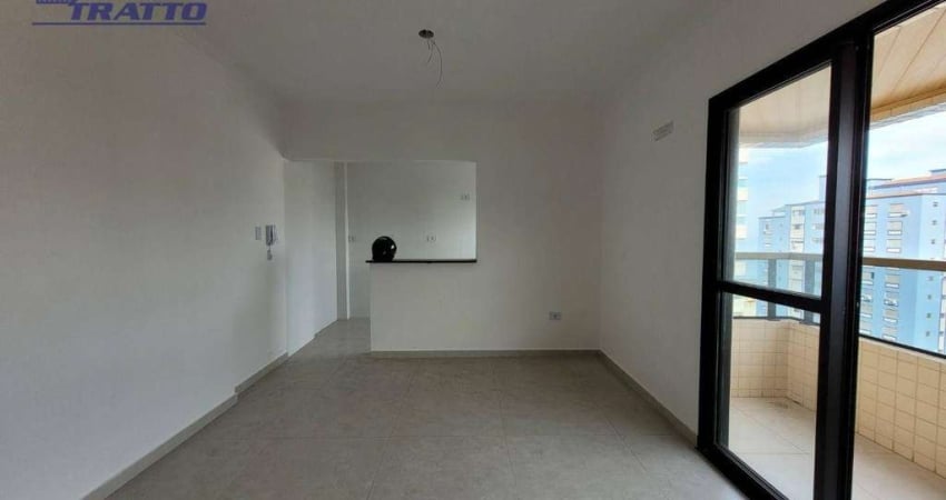 Apartamento com 2 dormitórios à venda, 71 m² por R$ 550.000,00 - Canto do Forte - Praia Grande/SP