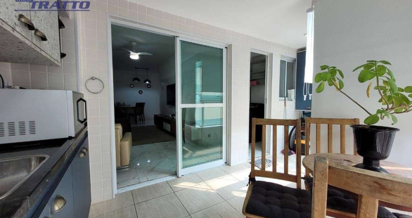 Apartamento com 2 dormitórios à venda, 83 m² por R$ 800.000,00 - Boqueirão - Praia Grande/SP