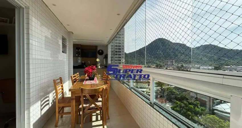 Apartamento com 3 dormitórios à venda, 129 m² por R$ 1.500.000,00 - Canto do Forte - Praia Grande/SP