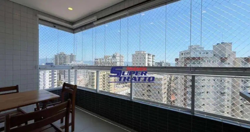 Apartamento com 1 dormitório à venda, 50 m² por R$ 470.000,00 - Vila Guilhermina - Praia Grande/SP