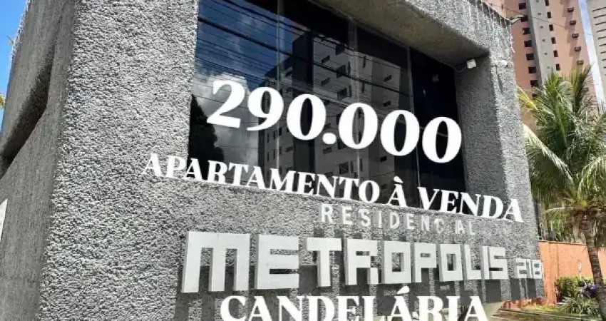 Apartamento à venda no condomínio metropolis em candelária - natal