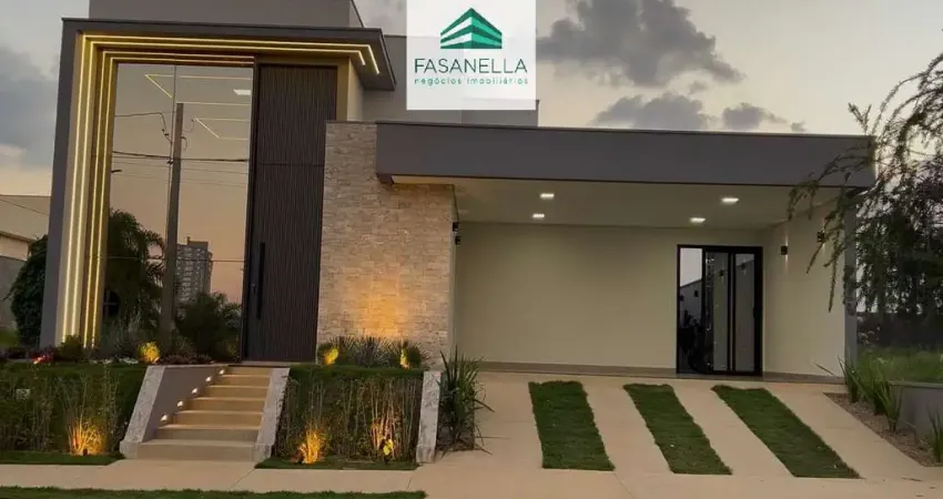 Casa em condomínio fechado com 3 quartos à venda no Residencial Village Damha III, Araraquara 