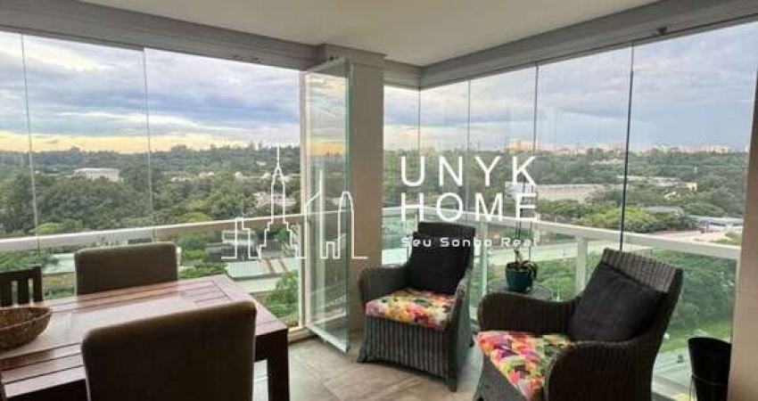 Apartamento a venda com varanda gourmet e 3 suítes em condomínio clube
