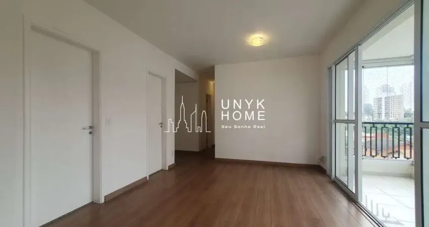 Apartamento com 85m² para locação com 3 dormitórios, 2 vagas e varanda gourmet.