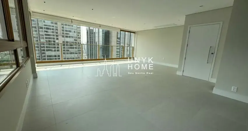 Apartamento novo para locação no itaim bibi - 147 m², 3 dormitórios, 2 vagas.