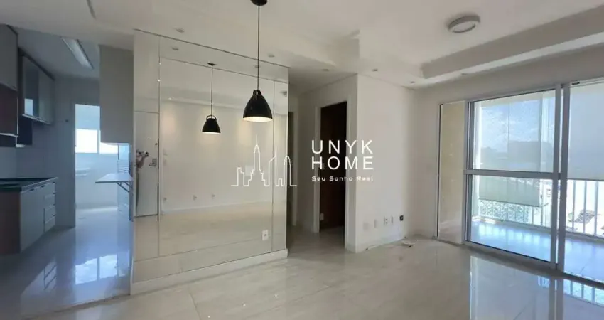 Apartamento com 2 dormitórios e varanda para locação na vila romana