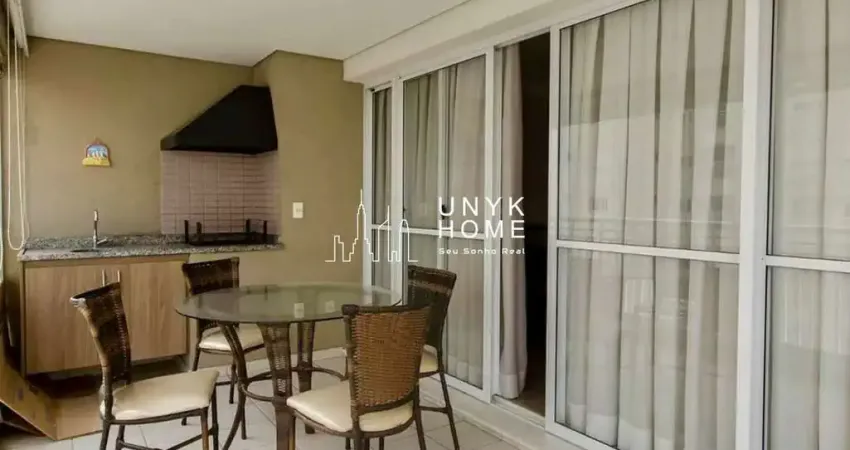 Apartamento mobiliado com varanda gourmet para locação, condomínio clube - 3 dormitórios 1 suíte.