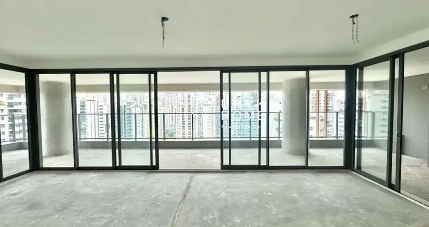 Apartamento de alto padrão à venda com 206 m² no Campo Belo, sofisticação e exclusividade e 3 vagas.