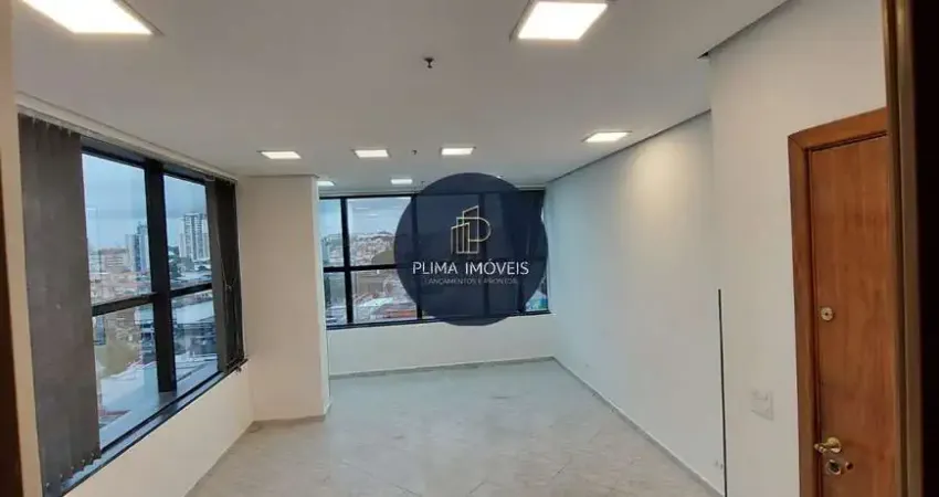 SALA COMERCIAL - RUA MARECHAL EM SBC- PRÉDIO MODERNO