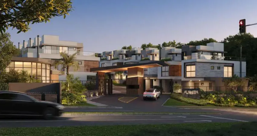 Casa em condomínio fechado com 4 quartos à venda na Rua Eduardo Sprada, 5437, Campo Comprido, Curitiba