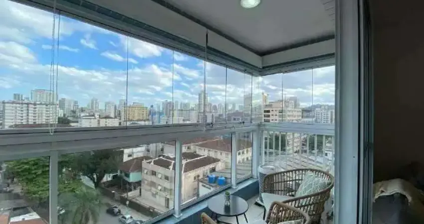 Apartamento com 1 quarto, boqueirão, santos - r$ 680 mil, cod: 3002327