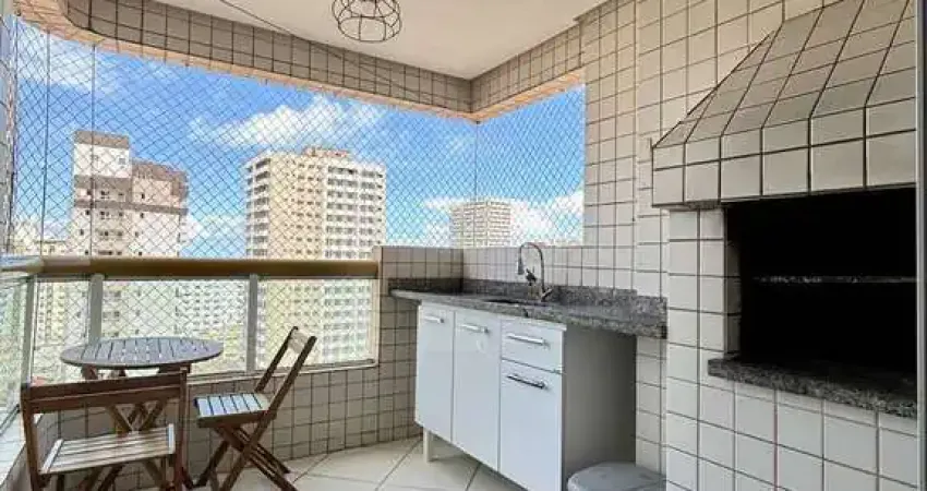 Apartamento mobiliado de 60m² com 1 suíte, piscina, Aviação em Praia Grande