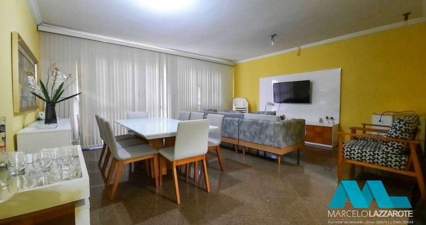 Cobertura vista mar com 3 quartos, 2 vagas, na Guilhermina em Praia Grande