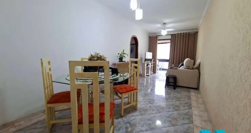 Apartamento vista mar, 2 quartos, mobiliado, na Guilhermina em Praia Grande