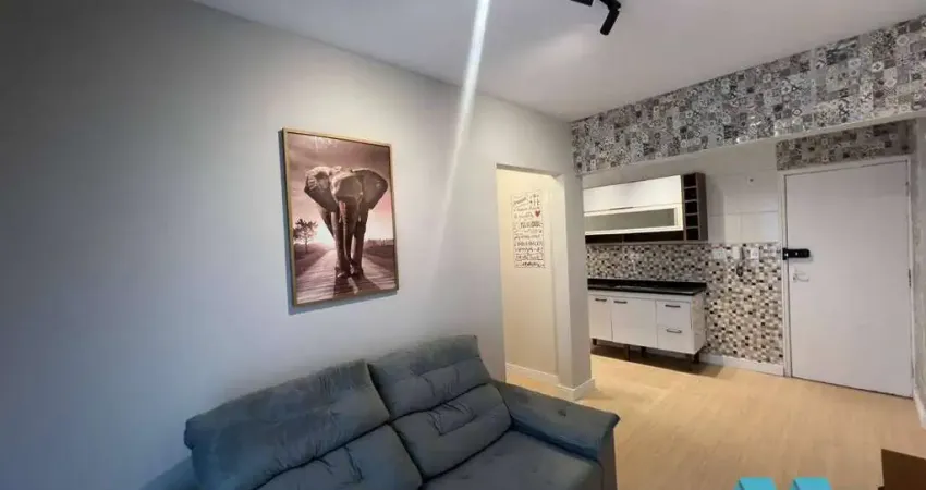 Apartamento mobiliado de 1 quarto no maracanã em praia grande