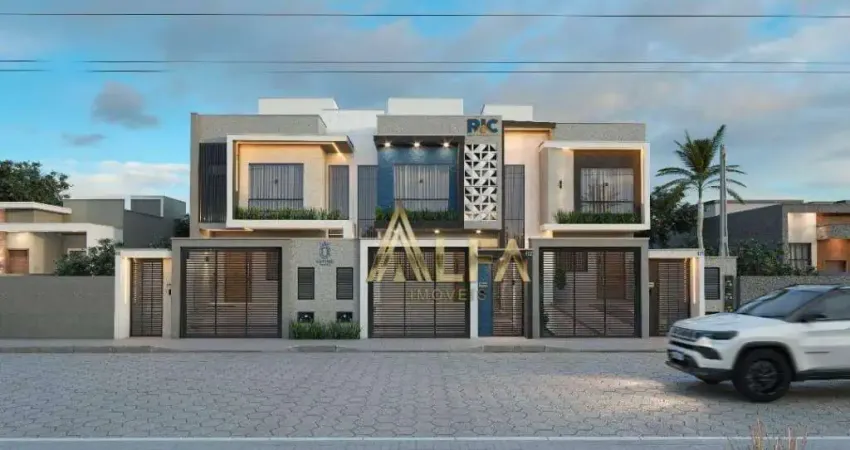 Sobrado com 3 dormitórios à venda, 112 m² por R$ 650.000,00 - Armação - Penha/SC
