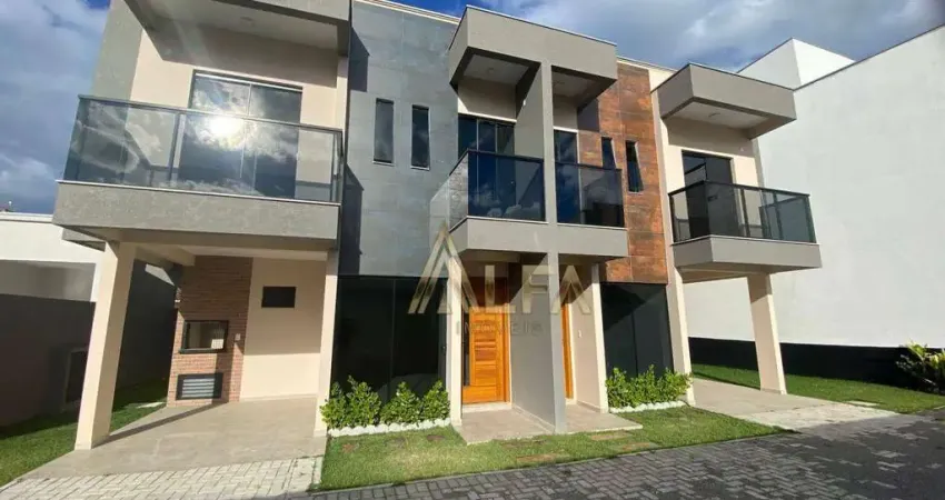 Sobrado com 2 suítes e  ampla área de lazer  / gravatá de navegantes sc
