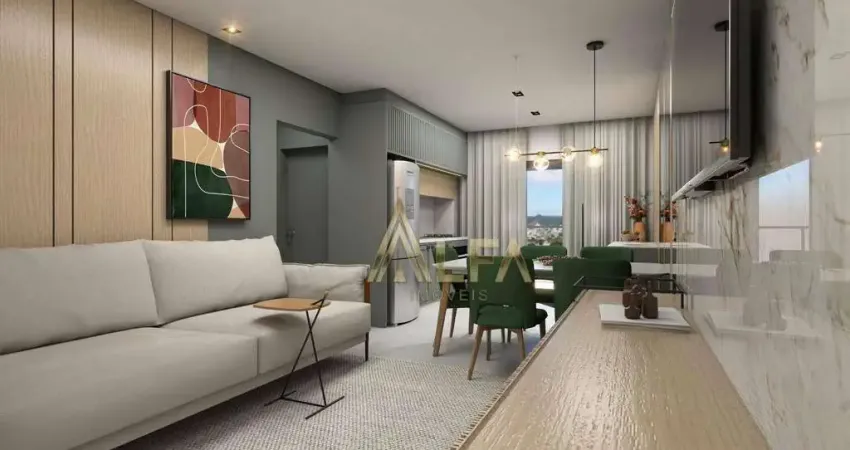 Apartamento com 2 dormitórios sendo 1 suíte à venda, 66 m² por r$ 583.000 - centro - navegantes/sc